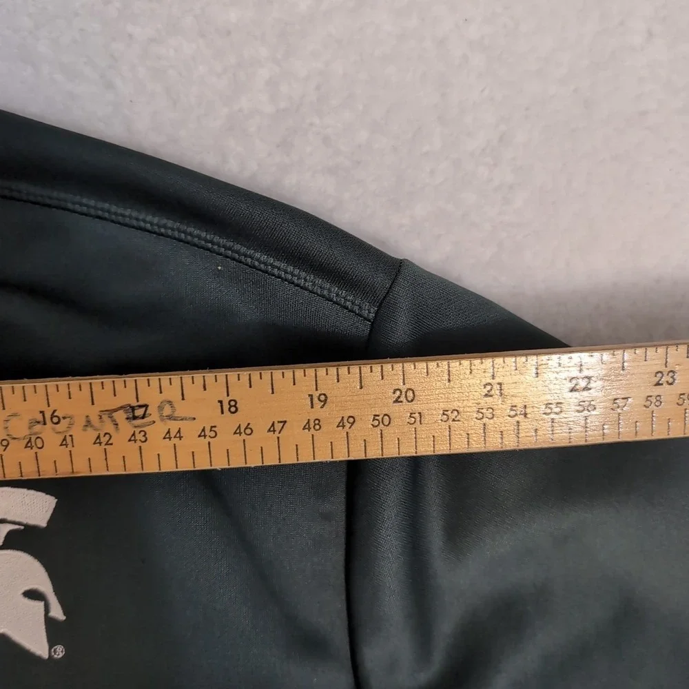 Nike Dri-FIT Dark Green and White Windbreaker Jacket